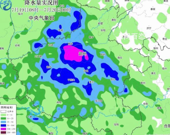 航拍雨后郑州:道路积水正退去 未来城市面临高气候风险